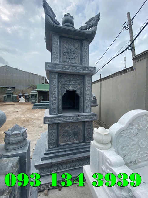 Mẫu Mộ Tháp Đá Để Tro Hài Cốt Đẹp Bán Đắk Lắk 34