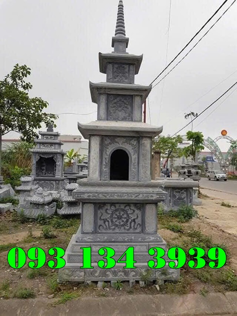 Mẫu Mộ Tháp Đá Để Tro Hài Cốt Đẹp Bán Đắk Lắk 34
