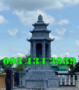 Mẫu Mộ Tháp Đá Để Tro Hài Cốt Đẹp Bán Hậu Giang 18