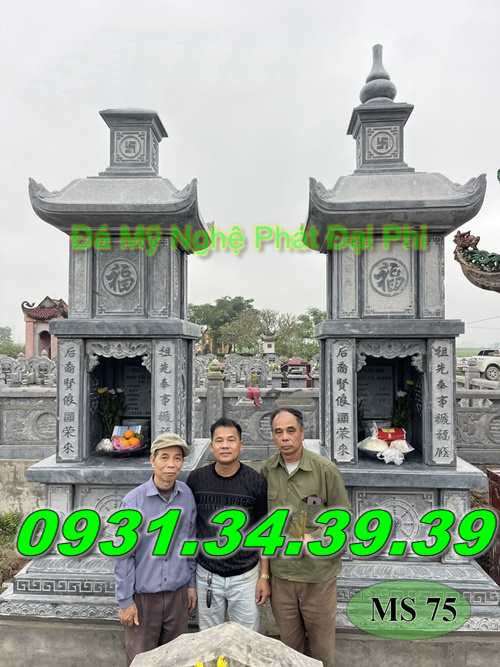 12 mẫu mộ tháp đá cất tro hài cốt đẹp bán trà vinh