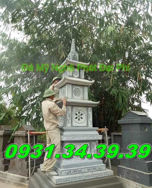 12 mẫu mộ tháp đá cất tro hài cốt đẹp bán trà vinh