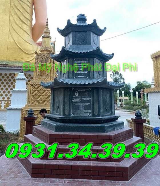 18 mẫu mộ tháp đá cất tro hài cốt đẹp bán hậu giang, Giá Bán, Kích thước, mẫu tháp đá sư phật giáo, để đựng, lưu cất tro hài cốt. cơ sở