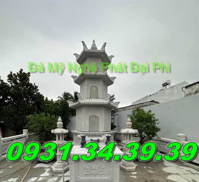 18 mẫu mộ tháp đá cất tro hài cốt đẹp bán hậu giang, Giá Bán, Kích thước, mẫu tháp đá sư phật giáo, để đựng, lưu cất tro hài cốt. cơ sở