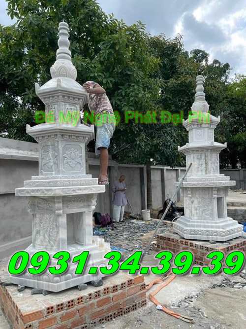 33 mẫu mộ tháp đá cất tro hài cốt đẹp bán đắk lắk