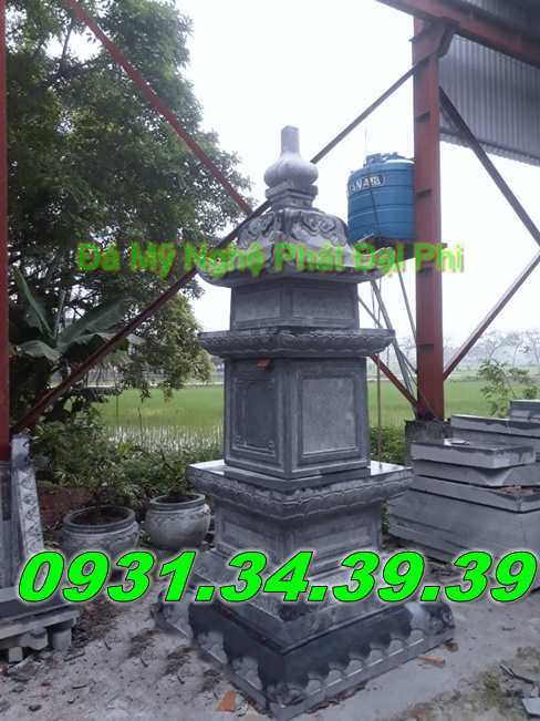 34 mẫu mộ tháp đá cất tro hài cốt đẹp bán kon tum