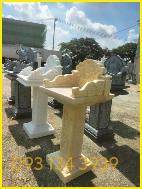 56 thiết kế cây hương thờ đá đẹp bán kon tum