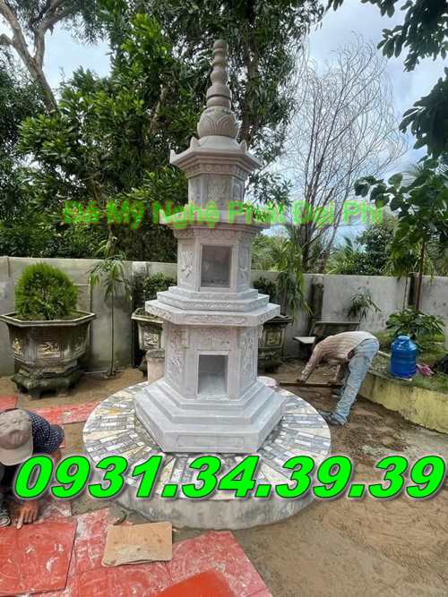 94 Mẫu mộ tháp đá đẹp bán bình thuận