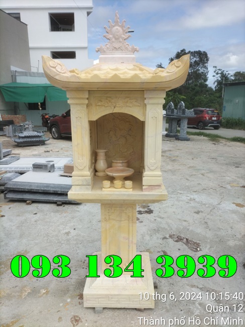 20 mẫu miếu thờ đá giá rẻ đẹp bán long an