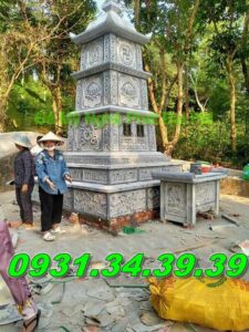 Mẫu Mộ Tháp Đá Để Tro Hài Cốt Đẹp Bán Đắk Nông 32