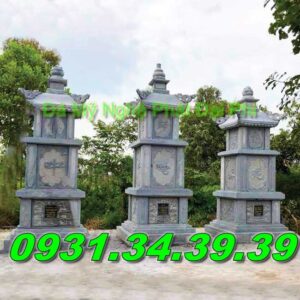 Mẫu Mộ Tháp Đá Để Tro Hài Cốt Đẹp Bán Vĩnh Long-11