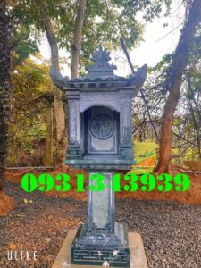 mẫu am thờ lưu giữ tro hài cốt đá đẹp bán thị xã Gò Công.