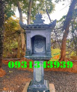 mẫu am thờ lưu giữ tro hài cốt đá đẹp bán thị xã Gò Công.