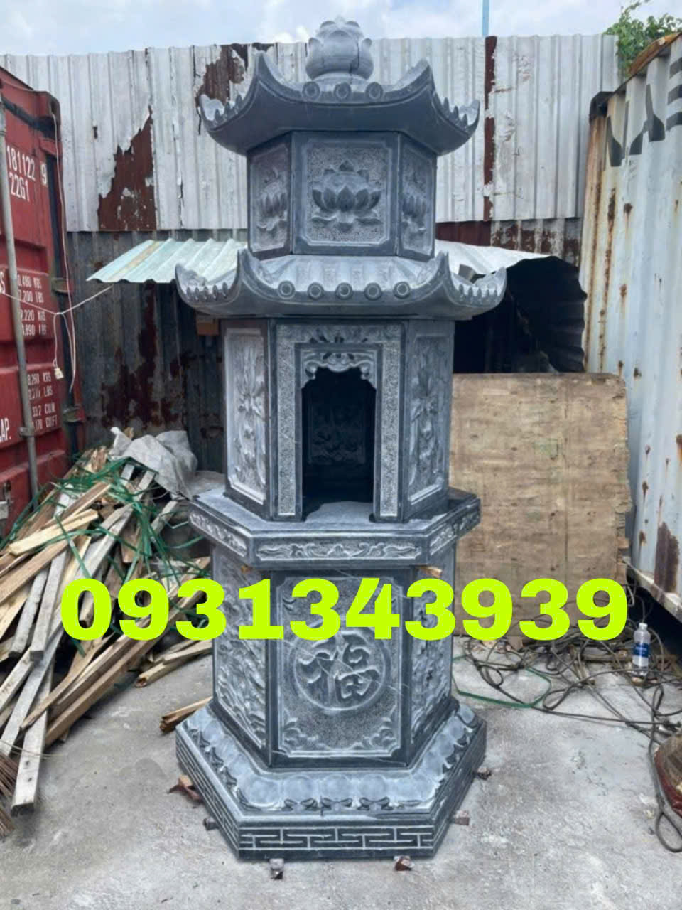 36 Mẫu Mộ Tháp Đá Cất Tro Hài Cốt Đẹp Bán Ninh Thuận