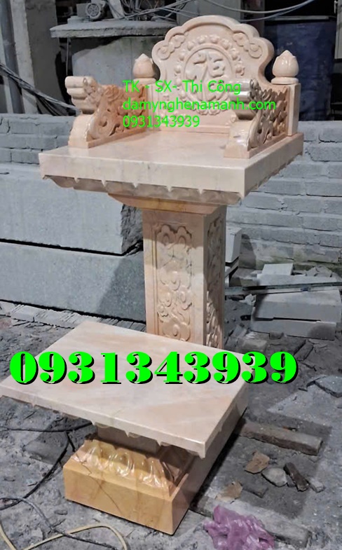 51 Mẫu Bàn Thờ Thiên Đá Đẹp Đặt Sân Thượng Bán TP Hồ Chí Minh