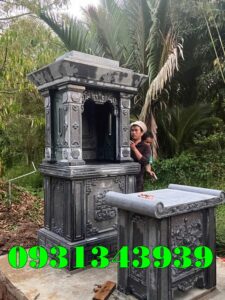 39-Mẫu Am Thờ Lưu Giữ Tro Hài Cốt Đá Đẹp Bán Cần Thơ