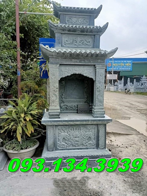 39+mẫu cây hương đá đẹp thờ trước nhà