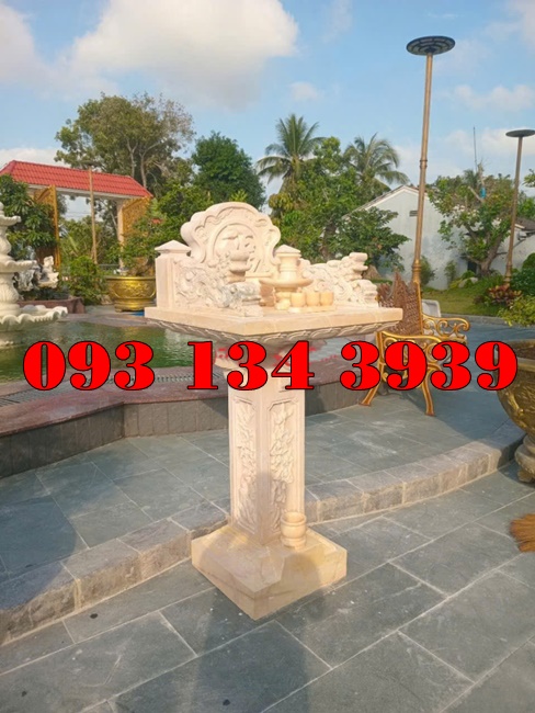 81+mẫu cây hương thờ đá đẹp bán hòa bình