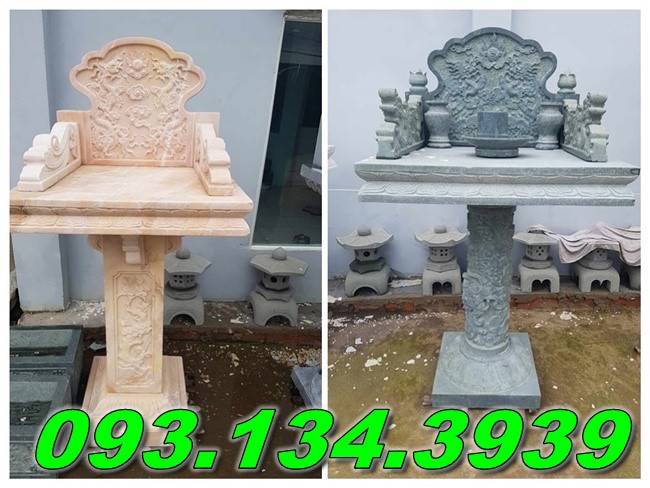 83+mẫu cây hương thờ đá đẹp bán nam định 