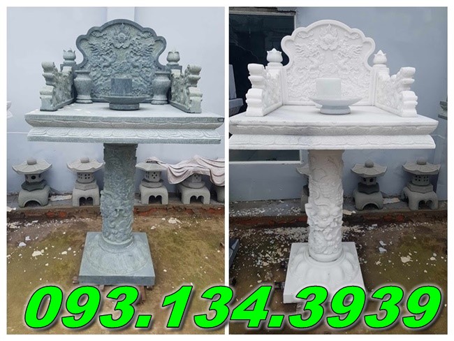 83+mẫu cây hương thờ đá đẹp bán nam định 