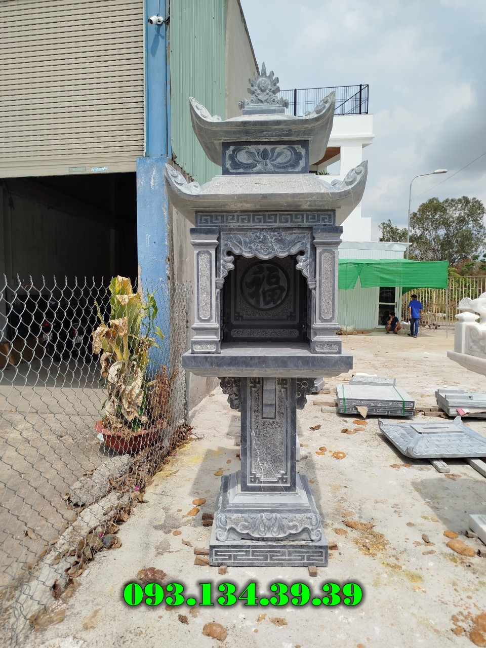 86+mẫu cây hương thờ đá đẹp bán hải phòng