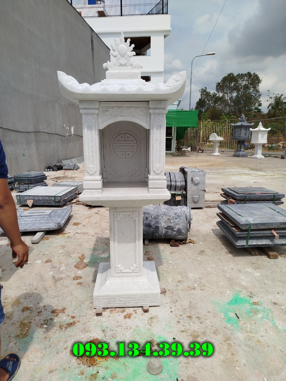 86+mẫu cây hương thờ đá đẹp bán hải phòng