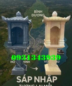 Mẫu Cây Hương Thờ Hà Bá Đá Đẹp Bán Bình Chánh