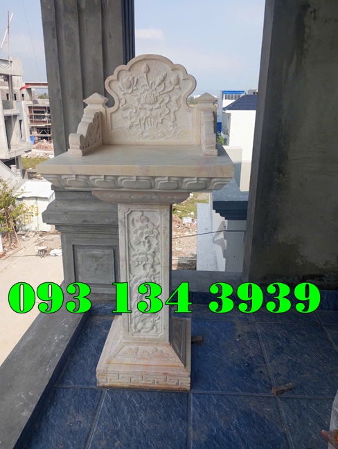 bàn thờ thiên đá vàng lắp tại tp hcm