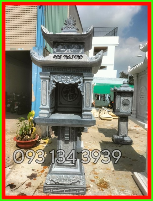 cây hương đá đẹp thờ trước nhà.