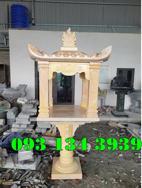 Mẫu Am Thờ Nhỏ Đá Đẹp Trước Nhà