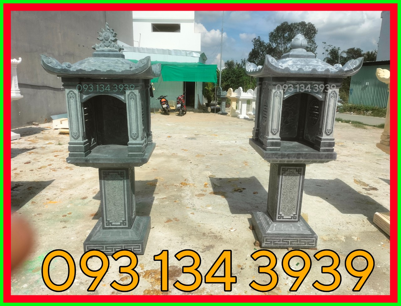 Mẫu Am Thờ Nhỏ Đá Đẹp Trước Nhà