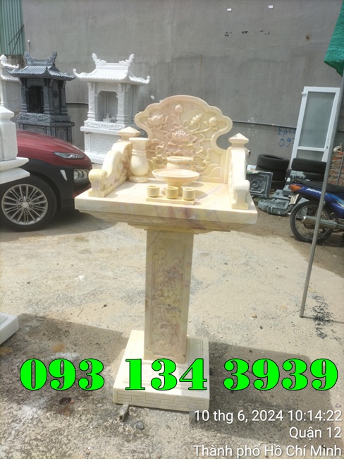 56 Mẫu Cây Hương Thờ Đá Đẹp Bán Sài Gòn TP HCM