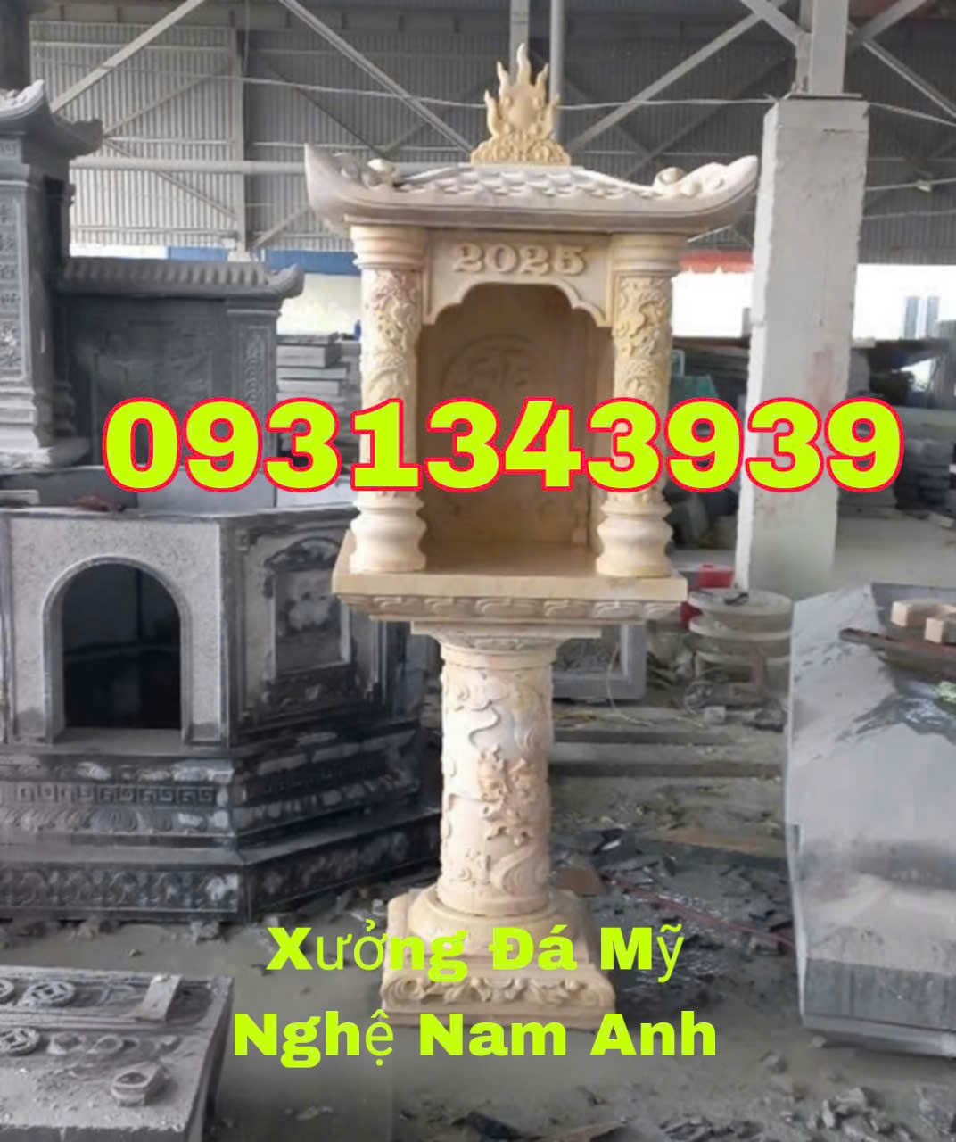 31-40: Mẫu chân trụ tròn có mái, lý tưởng cho sân vườn rộng ở Lương Sơn.