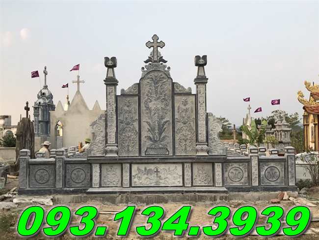 60 Mẫu Lăng Mộ Công Giáo Đá Đẹp Bán Tại Khánh Hòa
