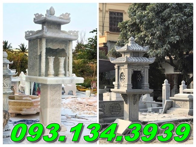 báo giá lắp đặt trọn gói cây hương thờ đá đẹp tại kiên giang