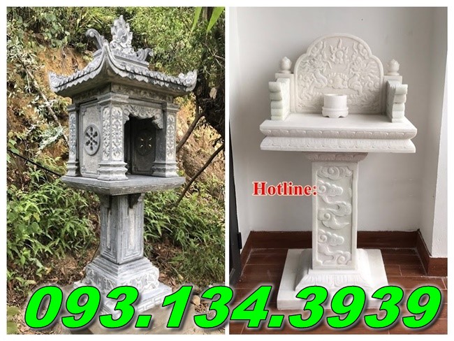 báo giá lắp đặt trọn gói cây hương thờ đá đẹp tại quảng trị