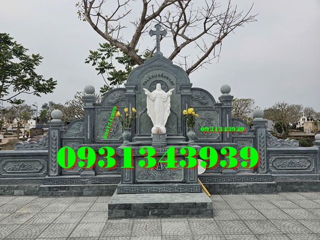 46 Mẫu Lăng Mộ Công Giáo Đá Đẹp Bán Tại Đồng Nai
