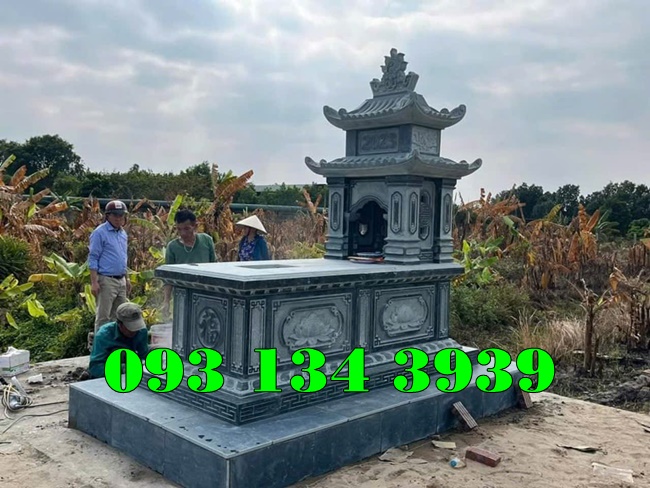 24 mẫu mộ đá chôn tươi một lần đẹp bán long an