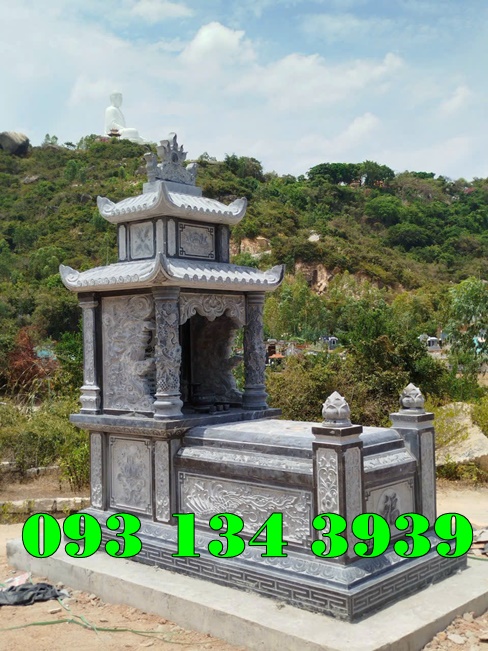 25 mẫu mộ đá chôn tươi một lần đẹp bán kiên giang