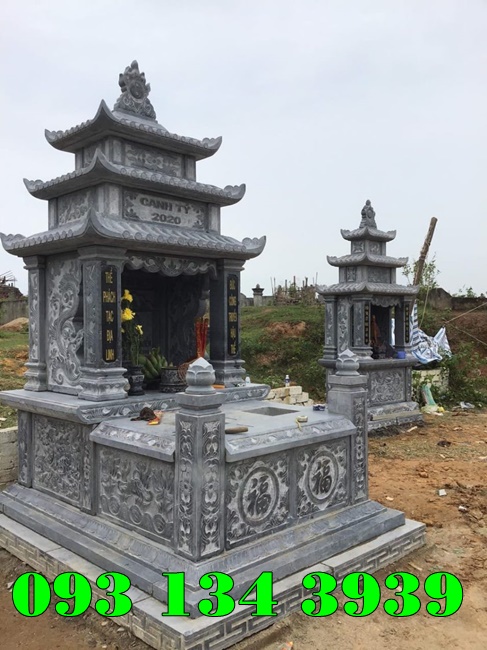 32 mẫu mộ đá chôn tươi một lần đẹp bán an giang