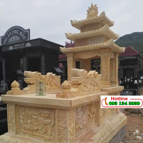 57 mẫu mộ đá địa táng đẹp bán bình thuận
