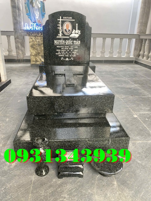 23 Mộ Công Giáo Bằng Đá Hoa Cương Đẹp Bán Tại Tiền Giang