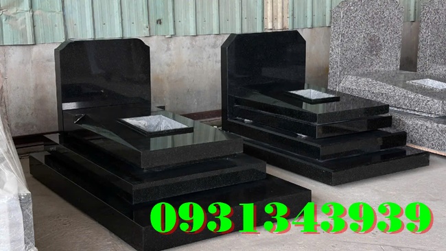 24 Mộ Công Giáo Bằng Đá Hoa Cương Đẹp Bán Tại Sóc Trăng