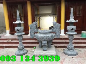 20 mẫu bộ lư hương thờ cúng đá đẹp bán cần thơ