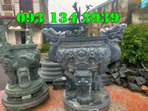 24 mẫu bộ lư hương thờ cúng đá đẹp bán an giang