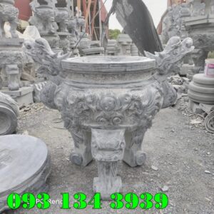 27 mẫu bộ lư hương thờ cúng đá đẹp bán bình phước