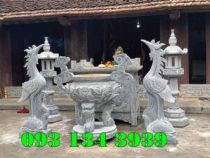 37 mẫu bộ lư hương thờ cúng đá đẹp bán ninh thuận