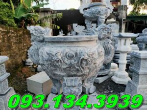 38 mẫu bộ lư hương thờ cúng đá đẹp bán khánh hòa