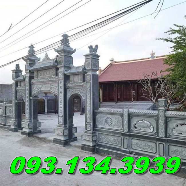 100+Mẫu cổng bằng đá đẹp nhất