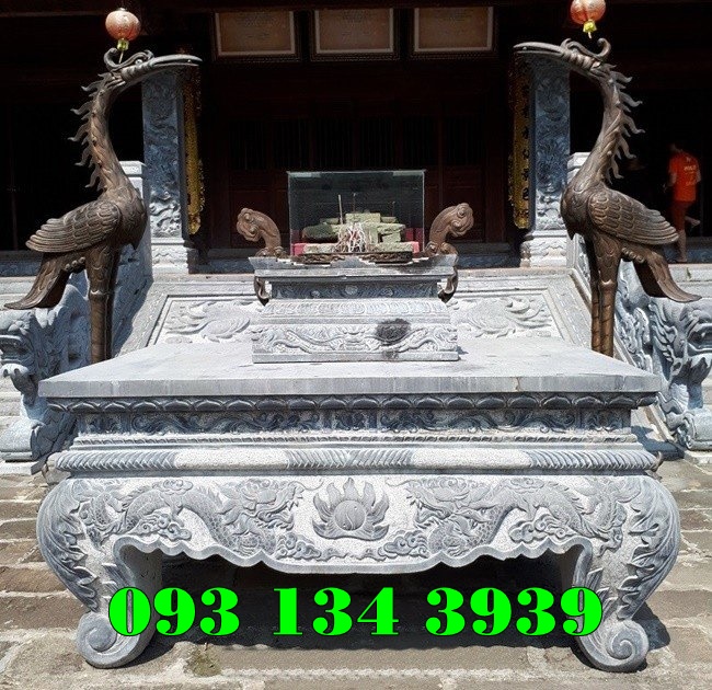 102 Mẫu bàn lễ ban thờ đá xanh đẹp nhất