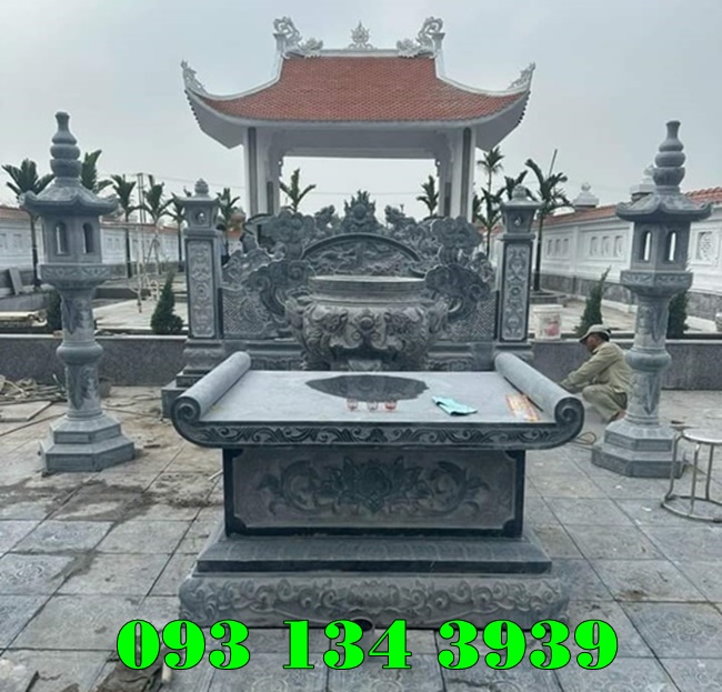 103 Mẫu bàn lễ ban thờ đá ninh bình đẹp nhất